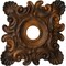 Ekena Millwork Crawley Ceiling Medallion (Fits Canopies up to 6 3/4"), 18"W x 18"H x 3 1/4"ID x 1 1/2"P, Rust CM18CRRUS - alternate 1